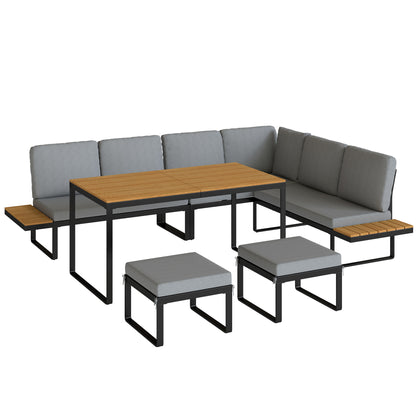 Outsunny Patio Furniture Set in Grey