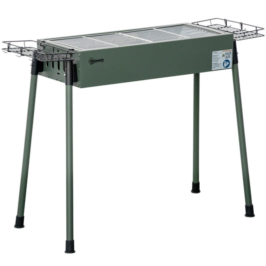 Outsunny Portable Charcoal Barbecue BBQ Grill