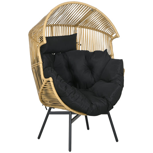 Outsunny String Rattan Egg Chair