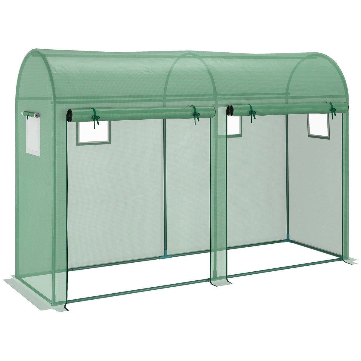 Outsunny Walk-in Greenhouse in Green
