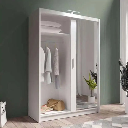 Avant Sliding Wardrobe - 150cm and Other Sizes - White, Black, Grey