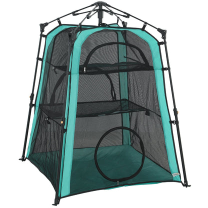 PawHut Cat Tent in Green