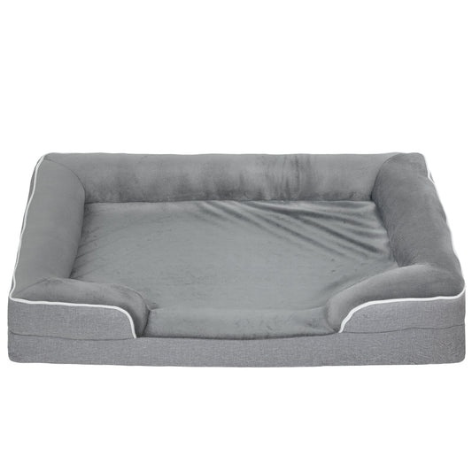 PawHut Dog Sofa Bed in Grey
