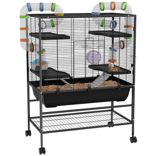 PawHut Large Hamster Cage in Black