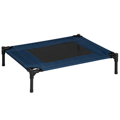 PawHut Raised Dog Bed in Blue