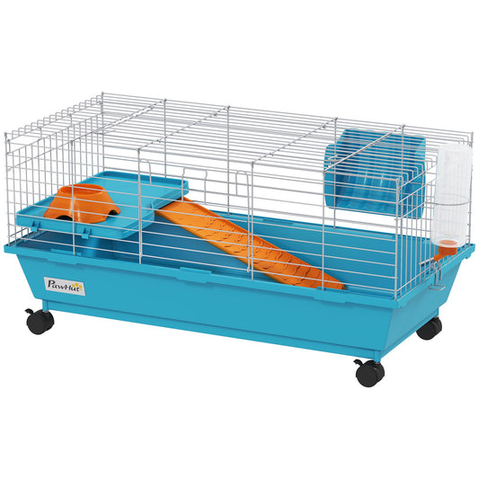 PawHut Small Animal Cage in Blue