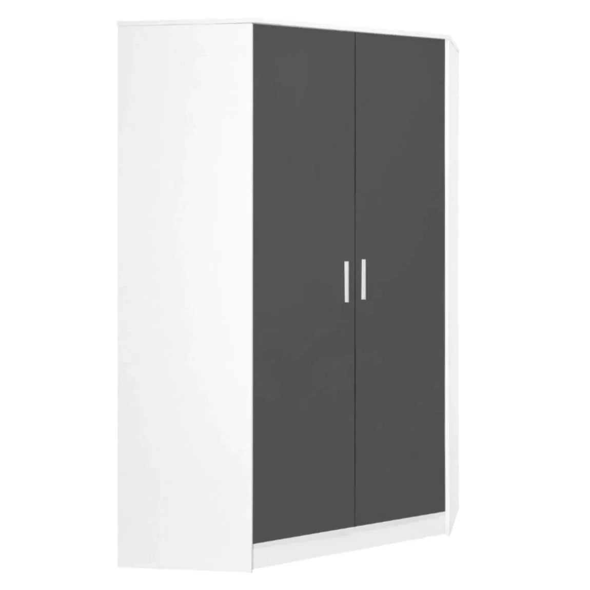 Reflect 2 Door Corner Wardrobe Set - Various Colours