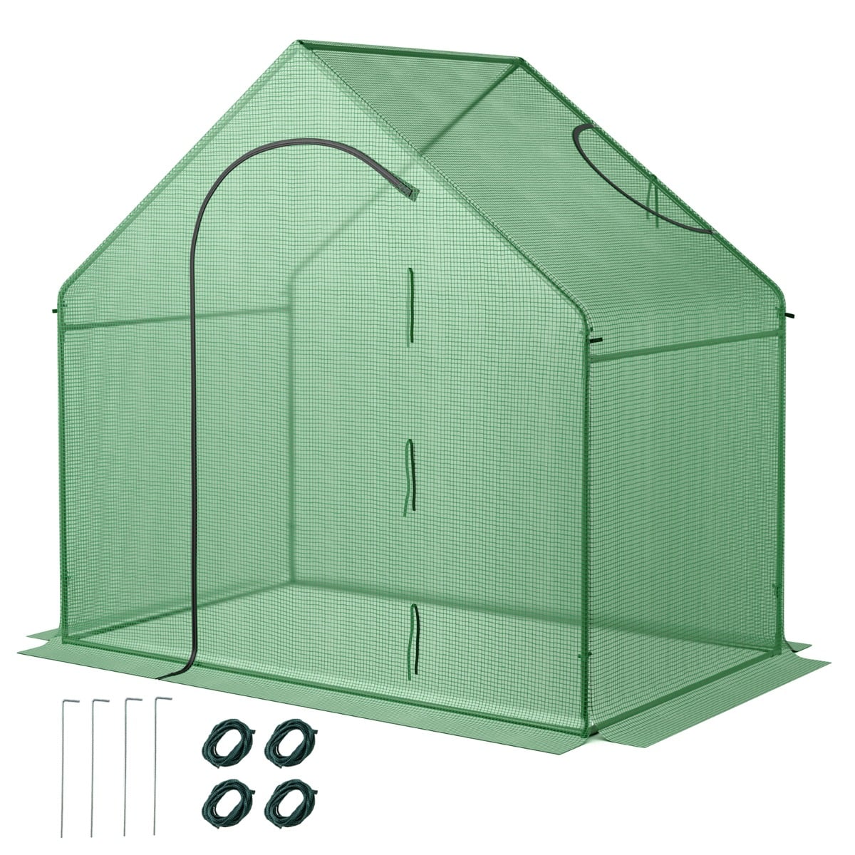 Portable Outdoor Warm House for Winter with PE Cover and Rustproof PE-Coated Metal Frame