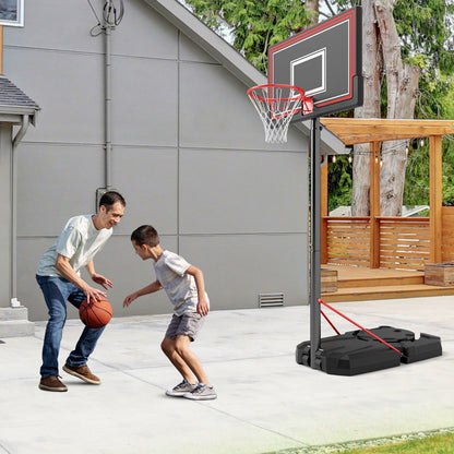 230-305cm Portable Basketball Hoop with 44 Inch Shatterproof Backboard
