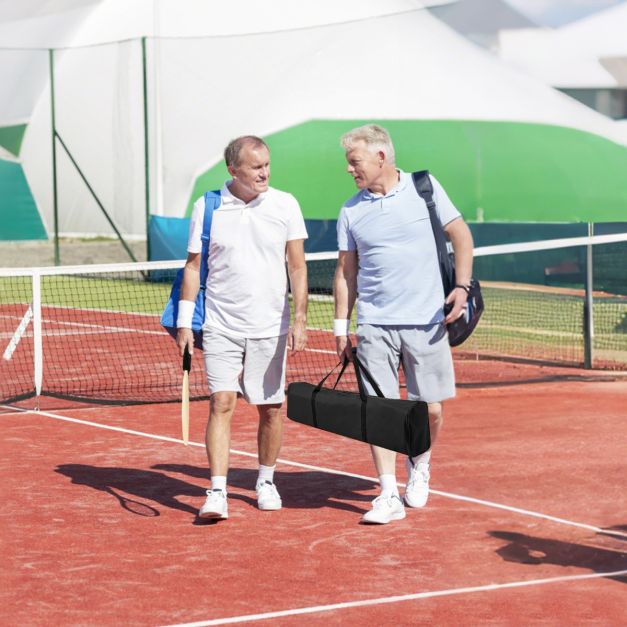 Portable Pickleball Net Set with Metal Frame