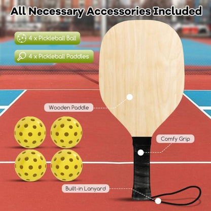 Portable Pickleball Net Set with Metal Frame