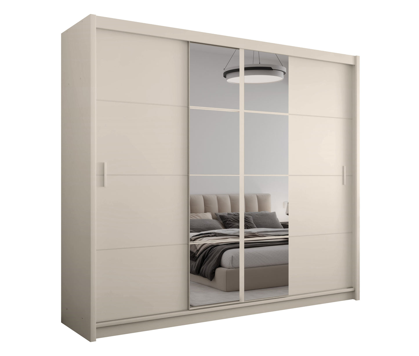 Cashmere Mirrored Sliding Door Wardrobe 250cm – RADLEY 2