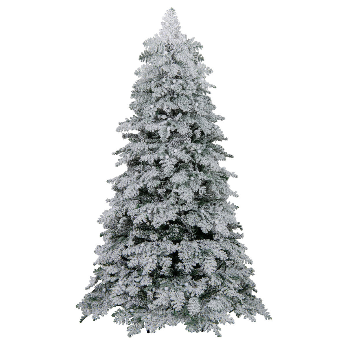 Pre-Lit Artificial Christmas Tree with Mixed Branch Tips-180 cm