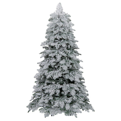 Pre-Lit Artificial Christmas Tree with Mixed Branch Tips-180 cm