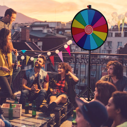 Spinning Prize Wheel with 14 slots for Gaming/Party