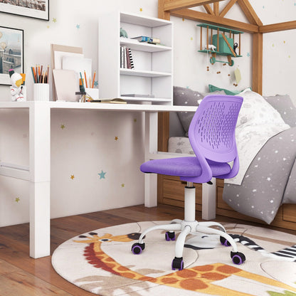 Ergonomic Children Study Chair with Adjustable Height-Purple