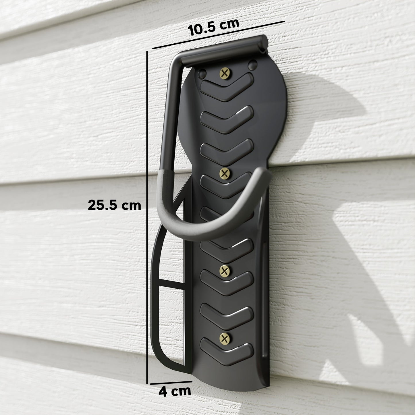 SPORTNOW 8 Pack Bike Rack, Wall Mounted Bicycle Hanger Hook, Foldable Garage Bike Wall Rack, Bicycle Storage Holder for Indoor Outdoor Use