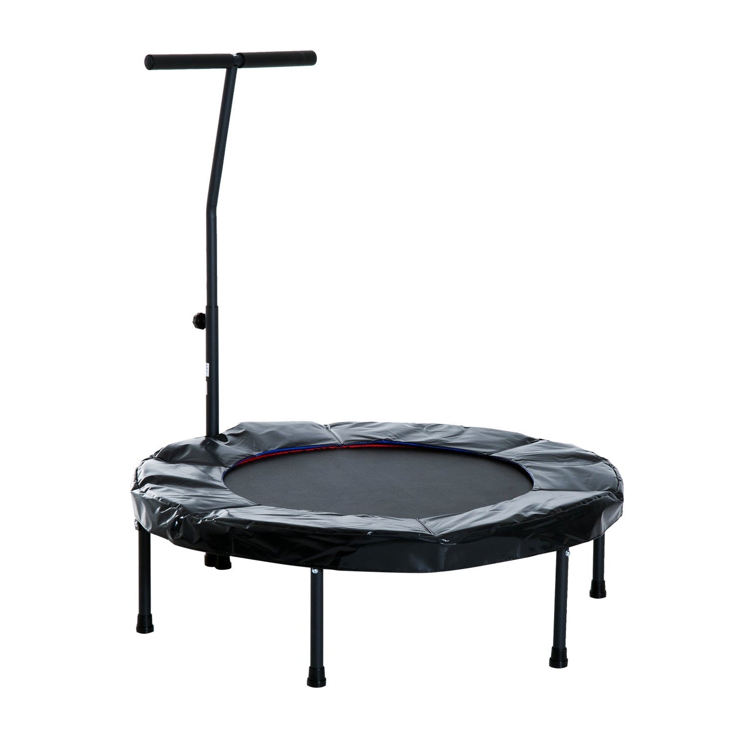 Trampoline Rebounder Adjustable Jumper, 40" - Black