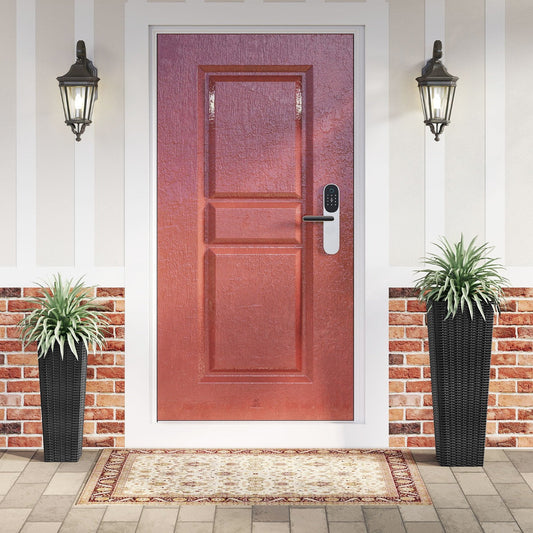 Rattan Tall Planter Set of 2 Outdoor Large Tapered Planters-Black