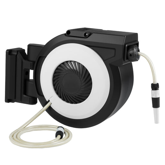Retractable Garden Hose Reel 30 M Water Hose with 2 M Lead in Hose