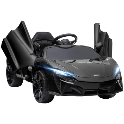 HOMCOM McLaren Licensed Kids Electric Ride-On Car, with Remote Control - Black