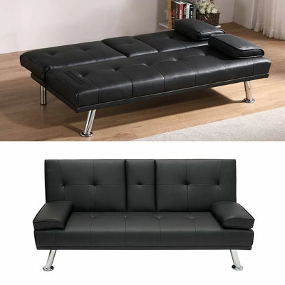 Manhattan Cinema Leather Sofa Bed