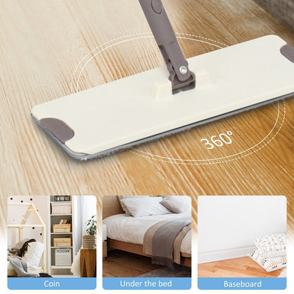 Flat Mop and Bucket Set for Home Floor Cleaning