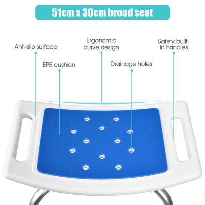 Height Adjustable Shower Stool