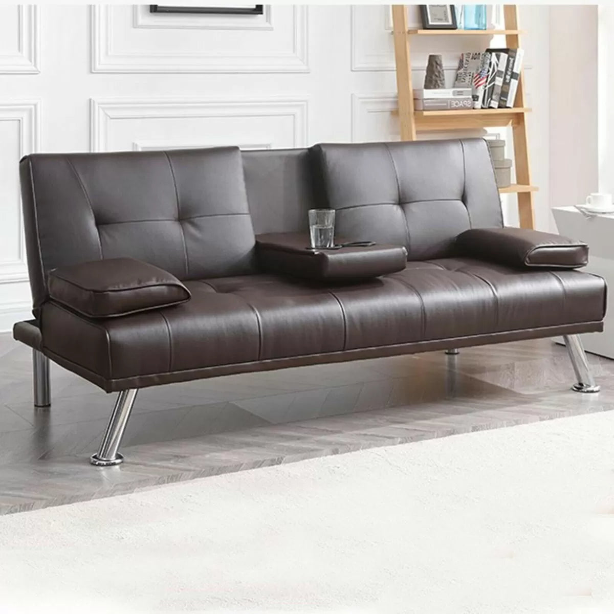 Manhattan Cinema Leather Sofa Bed