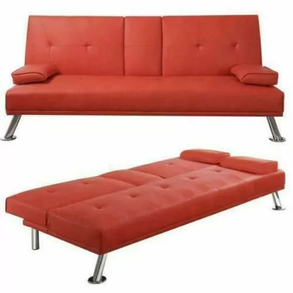 Manhattan Cinema Leather Sofa Bed