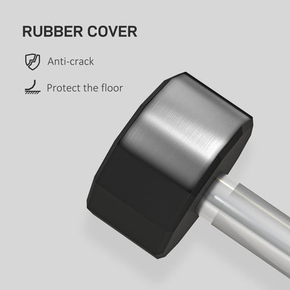 SPORTNOW Dumbbells Weights Set with 12-Sided Shape and Non-Slip Grip for Men Women Home Gym Workout, 2 x 6kg