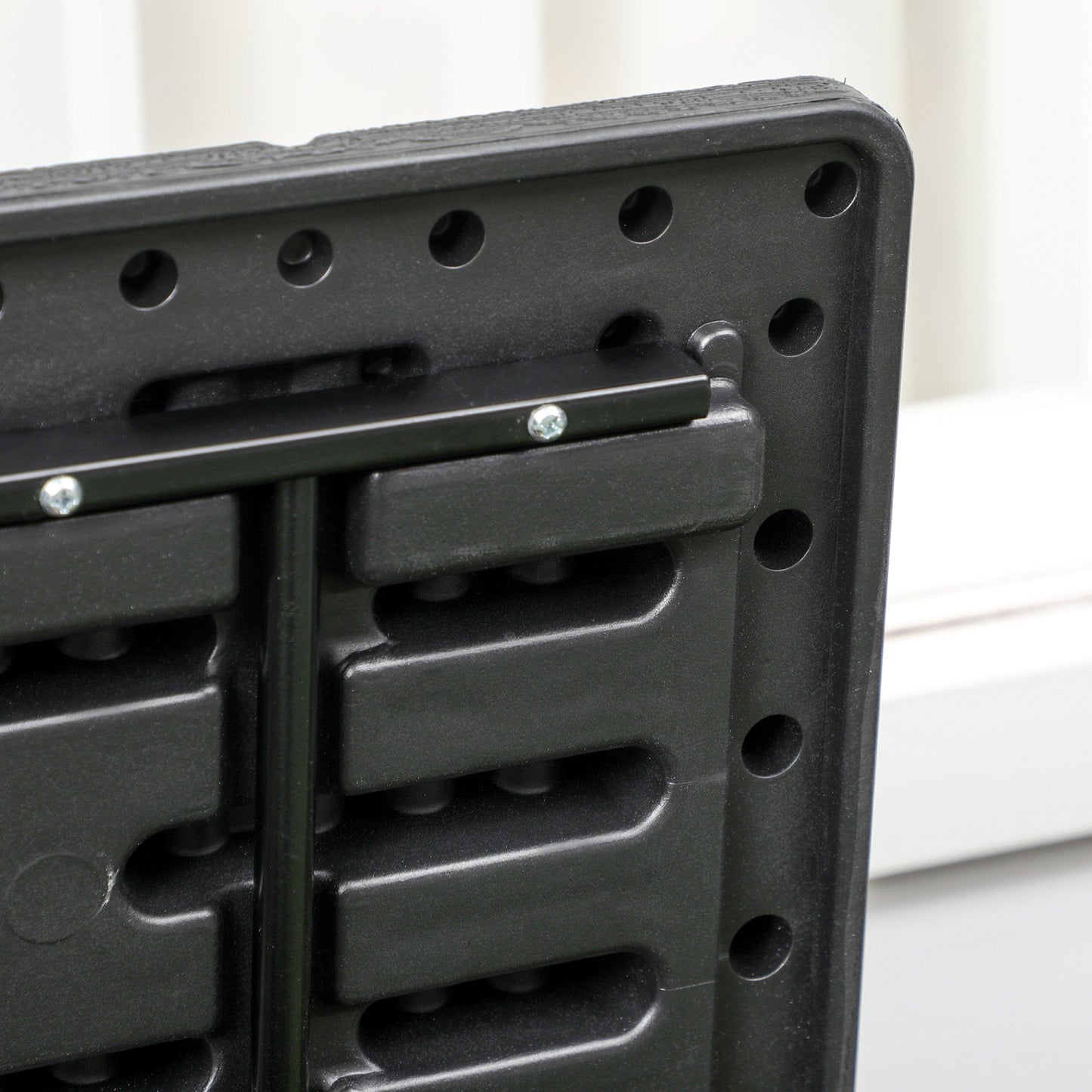 Outsunny 336 litrów Extra Large Outdoor Garden Storage Box, wodoodporny, wytrzymały, plastikowy pojemnik z podwójnymi ściankami, organizer na meble ogrodowe, skrzynia na poduszki na taras z kółkami i uchwytami, czarny