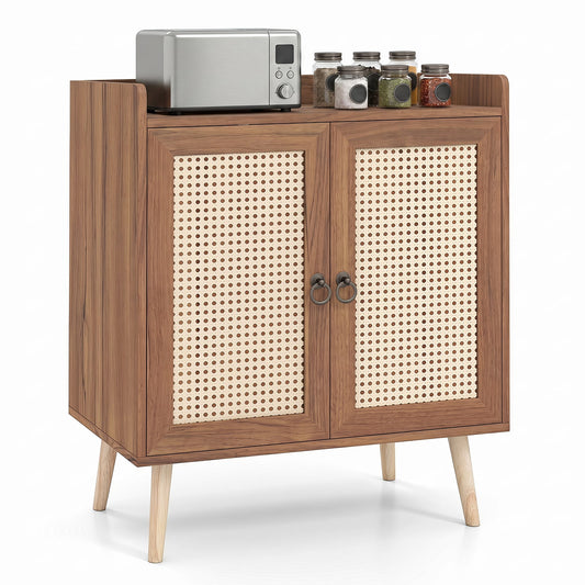 Sideboard Buffet Cabinet in Brown