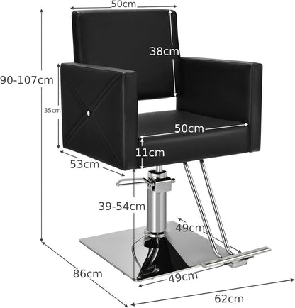 360 Degree Swivel Hairdressing Chair with Footrest