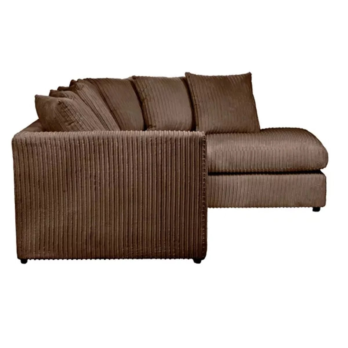 Blake Jumbo Cord Coffee Corner Sofa - Left and Right Arm