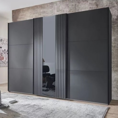 Sliding Wardrobe in Black