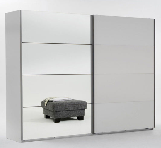 Sliding Wardrobe in White