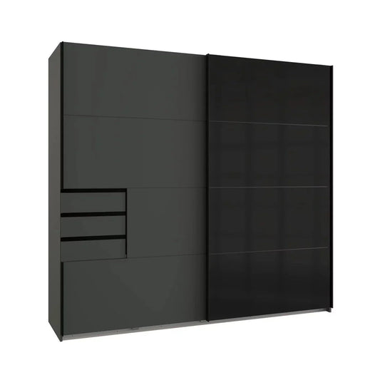 Sliding Wardrobe in Black