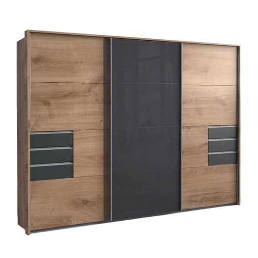 Sliding Wardrobe in Black