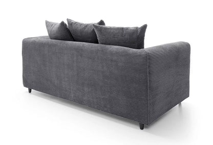 Jasmine Jumbo Cord 2 Seater Sofa - Grey