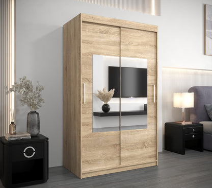 Torino Sliding Door Wardrobe 120cm