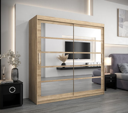 Roma II Sliding Door Wardrobe 200cm