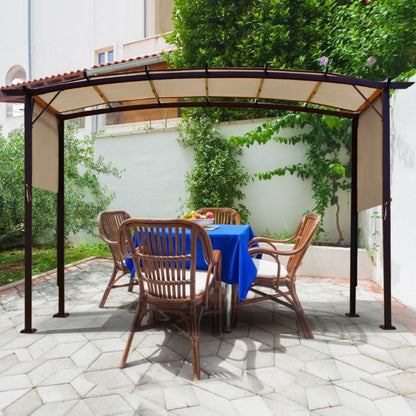 6.7 x 17 Feet Pergola Structure Universal Replacement Canopy Cover