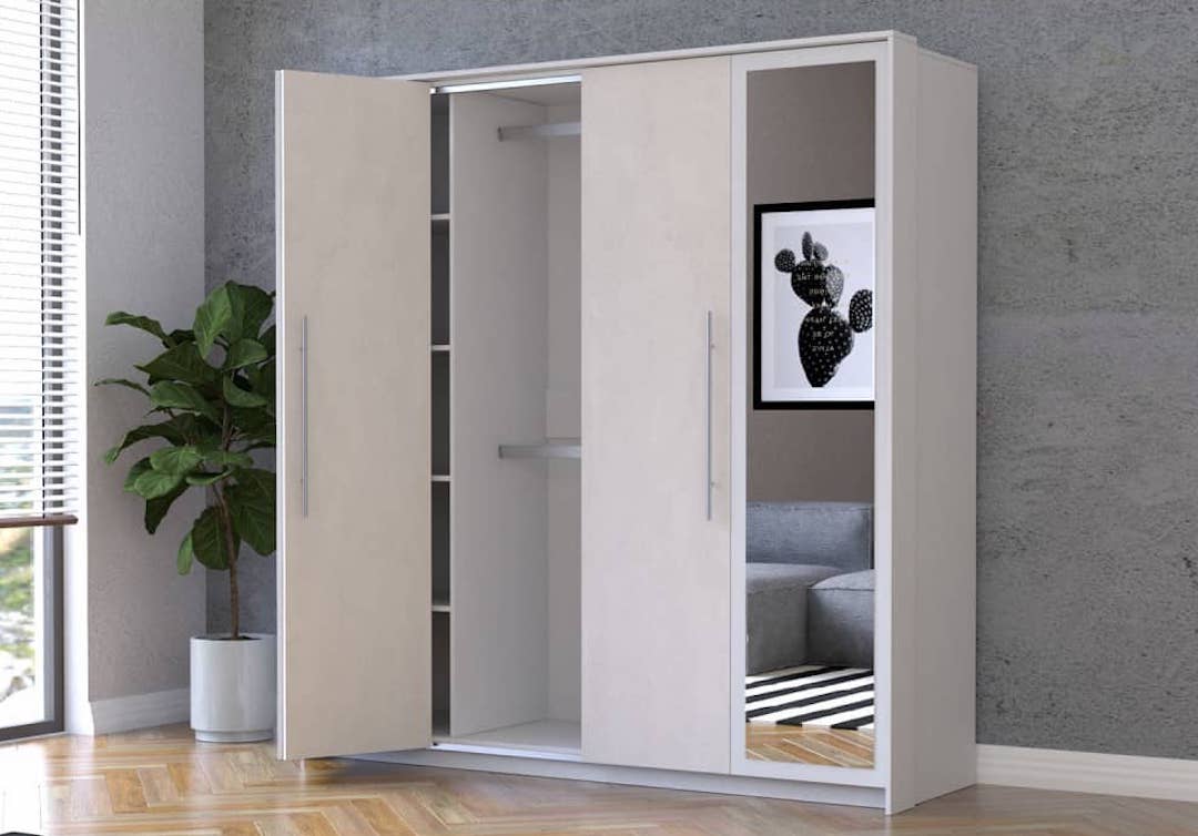 Aurelia Hinged Door Wardrobe 206cm