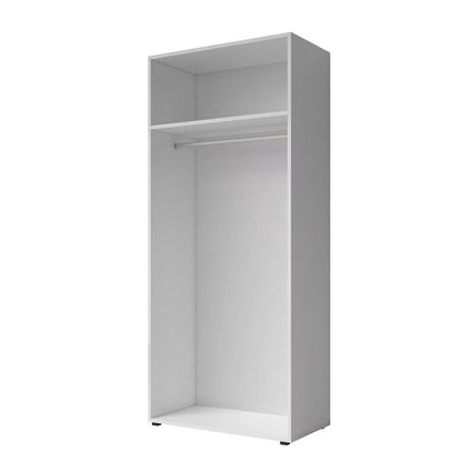 Steadfast 18 - 2 Door Wardrobe - Grey Gloss