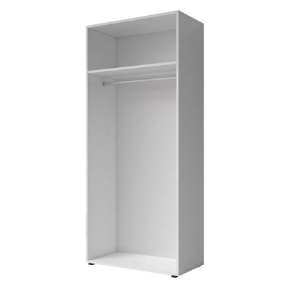 Steadfast 18 - 2 Door Wardrobe - White Gloss