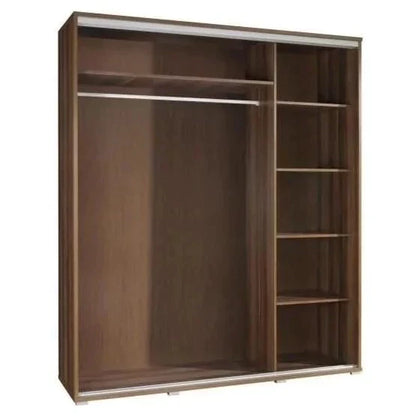 Prudence-II 2-Door Sliding Wardrobe - Wenge, Oak or Plum Wallis