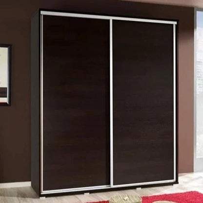 Prudence-II 2-Door Sliding Wardrobe - Wenge, Oak or Plum Wallis