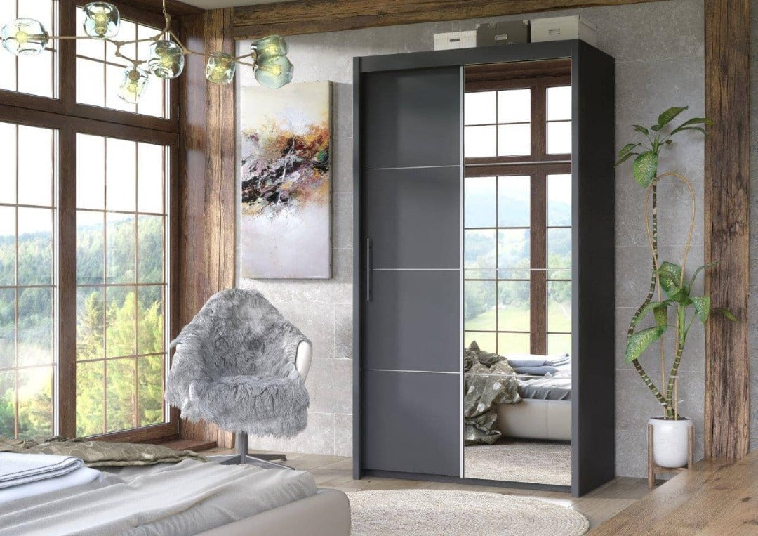 Inova Sliding Door Wardrobe 120cm