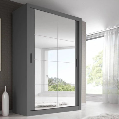 Artimas19 - 2 Sliding Door Wardrobe 120cm - Grey